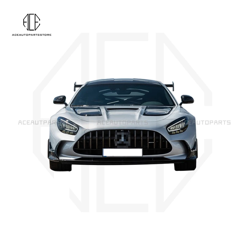 Комплект боди из полууглеродного волокна в стиле ЧЕРНОЙ серии для MERCEDES BENZ AMG GT GTC