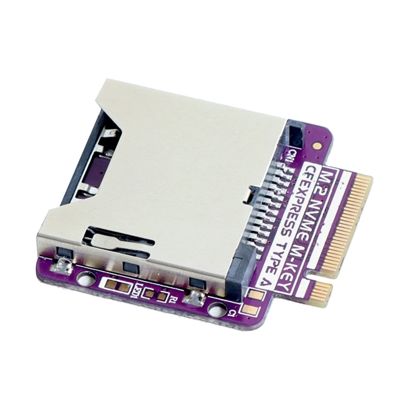 Карта памяти Cfexpress Type-A к адаптеру M2 NVME M Key поддерживает держатель карты Pcie3.0 4.0