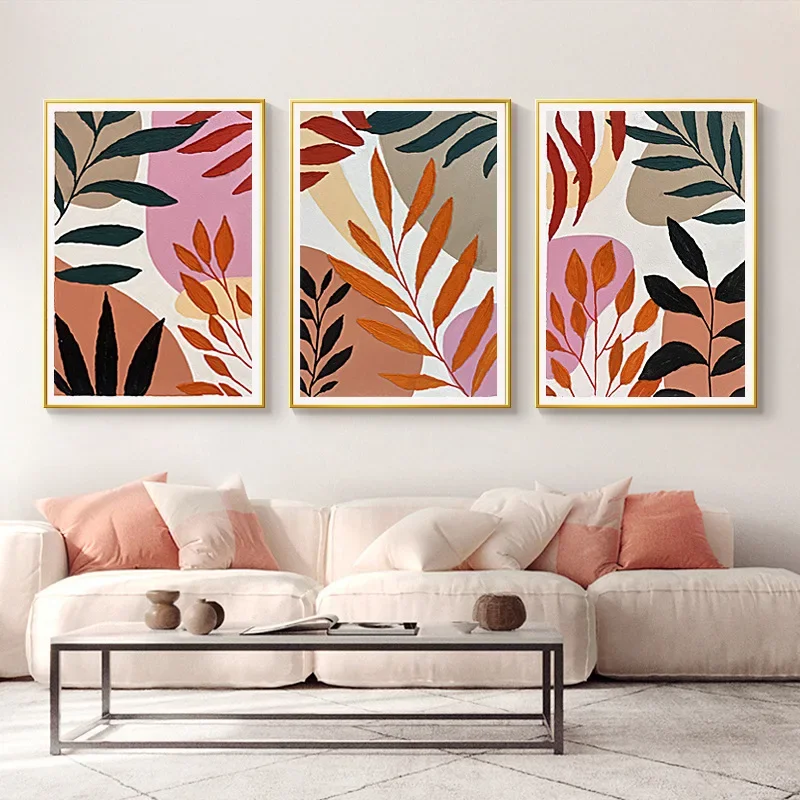 Ручная работа диван для гостиной фон декоративная живопись современный свет