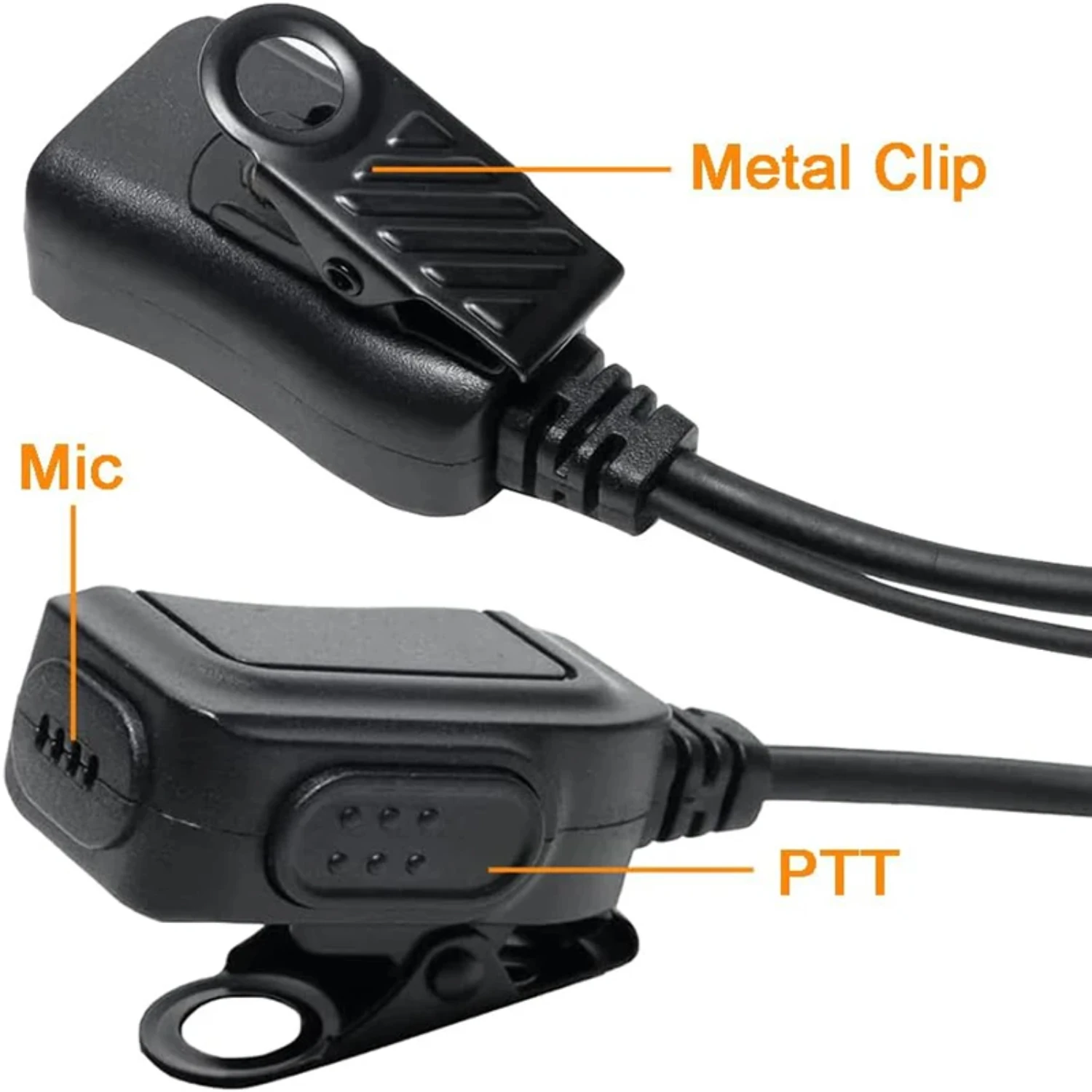 Наушник Motorola Walkie Talkie XPR 6350 6550 7350 7550e APX 4000 7000 8000 XiR P8200 P8208 P8260 8268 Двусторонняя