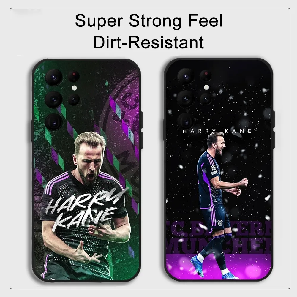 H-Harry K-Kane Phone Case Samsung S series s20 s21 s22 s23 s24 FE Plus Ultra TPU Soft to Skin-friendly case