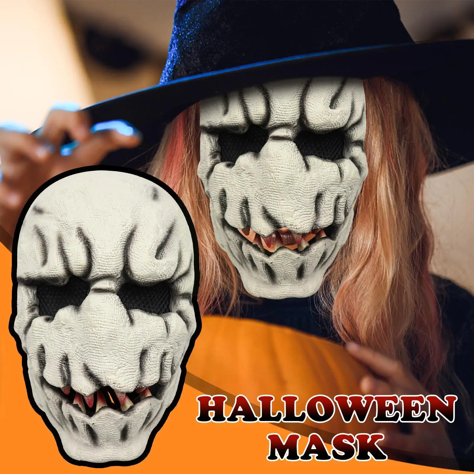 

Halloween Cosplay Masks Demon Alien Creature Mouth For Movie Mask For Adult Kids Film Theme Mask Party Gift Cosplay Costume G0V1