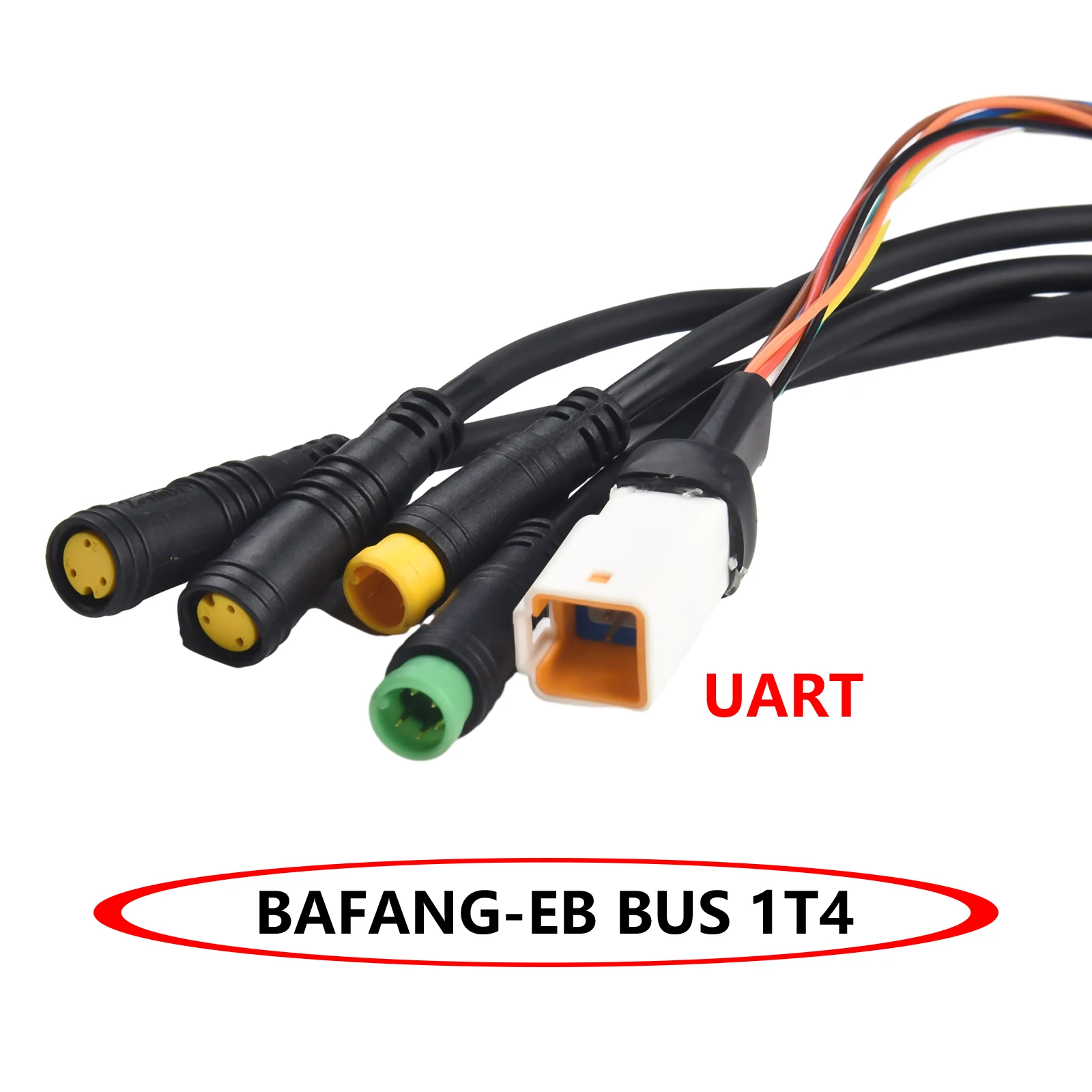 Кабель двигателя электронного велосипеда с разъемом 1T4 совместимый Bafang M400 G330 G510