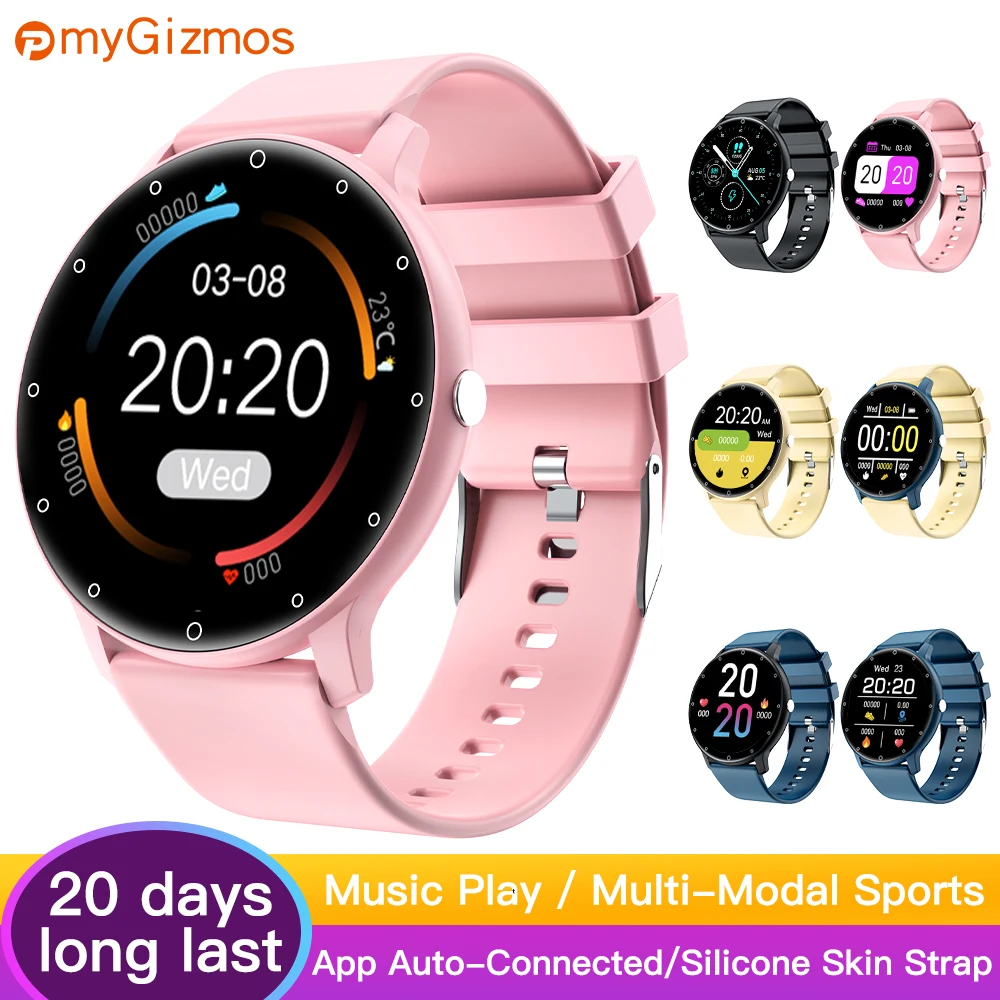 

2022 Pmy Smart Watch Women Real-time Weather Activity Tracker Heart Rate Monitor Sports Smart Watch Men For iphone