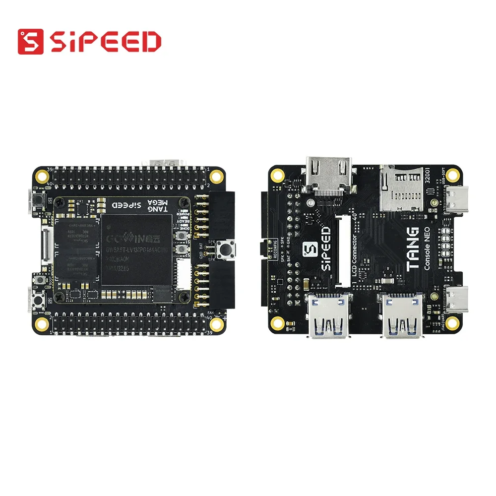 Фото Игровая консоль Tang Console 60K/138K GOWIN FPGA: высокопроизводительная компактная ретро-приставка с HDMI, двумя PMOD и поддержкой Raspberry Pi 5 PCIe HAT №1