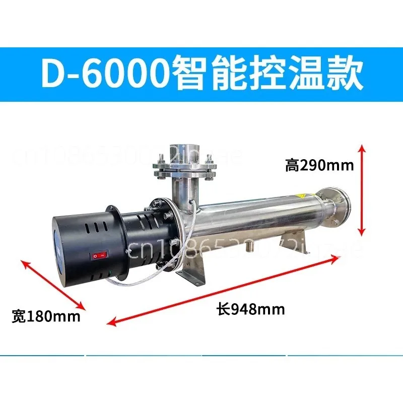 Фото Нагреватели сжатого воздуха D-6000, малогабаритные газовые нагреватели для воздуховодов, электростатическая покраска, нагрев воздуховодов азотом, покраска автомобилей. №1