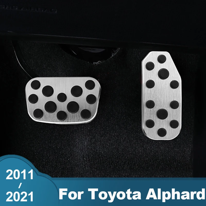 

Автомобильные аксессуары для Toyota Alphard 20 30 Vellfire AH20 AH30 2011-2020 2021 педаль акселератора крышка педали Накладки