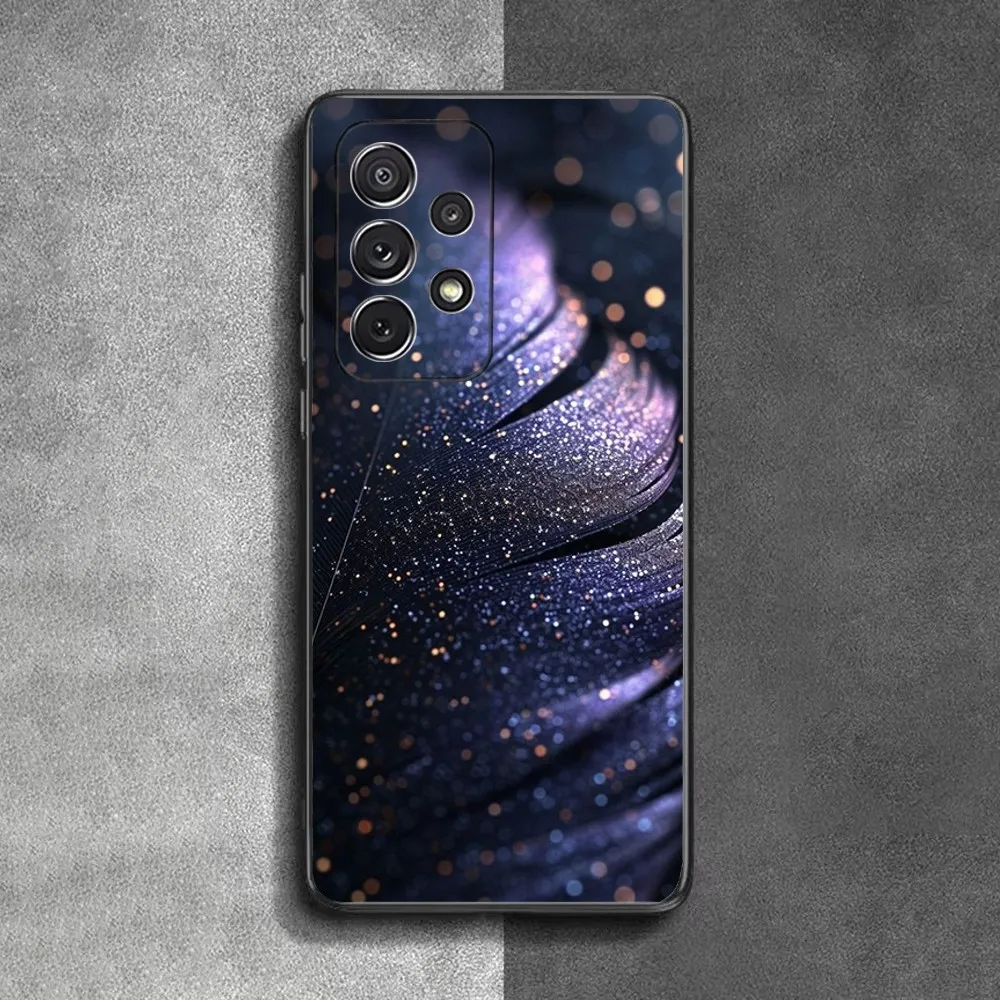 Feather light and airy Phone Case For Samsung S24 23 22 30 21 10 9 Ultra Plus Lite FE Soft Silicone Black Cover