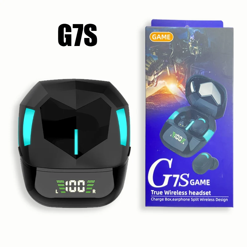 

TWS-наушники G7S игровые с поддержкой Bluetooth 5,1 и микрофоном