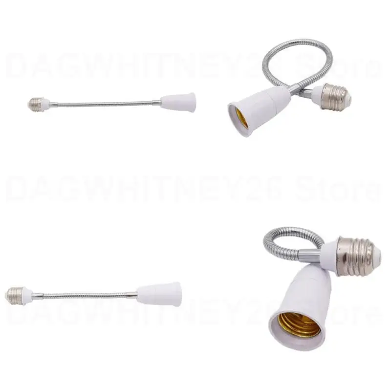 65 мм 95 14 см Гибкая лампа переменного тока E27 на 2 цоколя Разъем питания