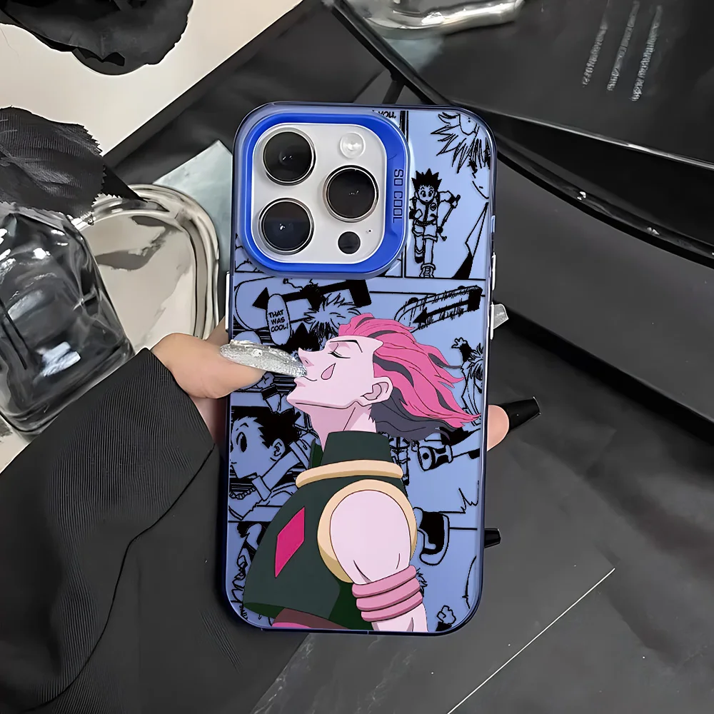 Фото Чехол для телефона Anime Killua Hunter X Hunter для Oppo Reno13 Reno12 Reno11 Reno10 Reno8 Reno7 Reno6 Z F T Pro Plus 4G 5G Matte Cover №3