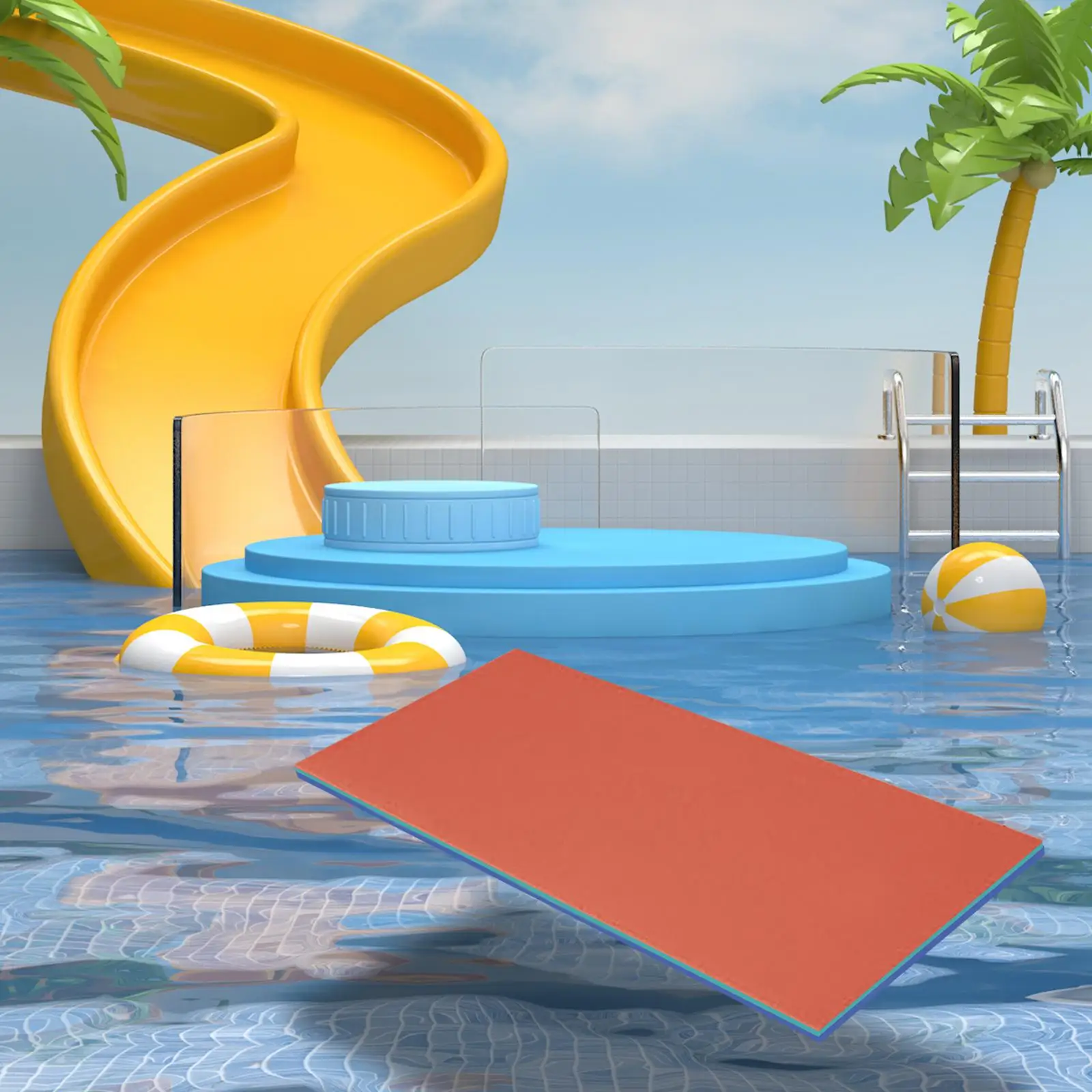 

Floats Mattress XPE Foam Relaxing Water Float Mat for Summer Beach Pool