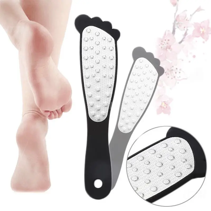 

1 шт., двухсторонняя пилка для педикюра, из нержавеющей стали