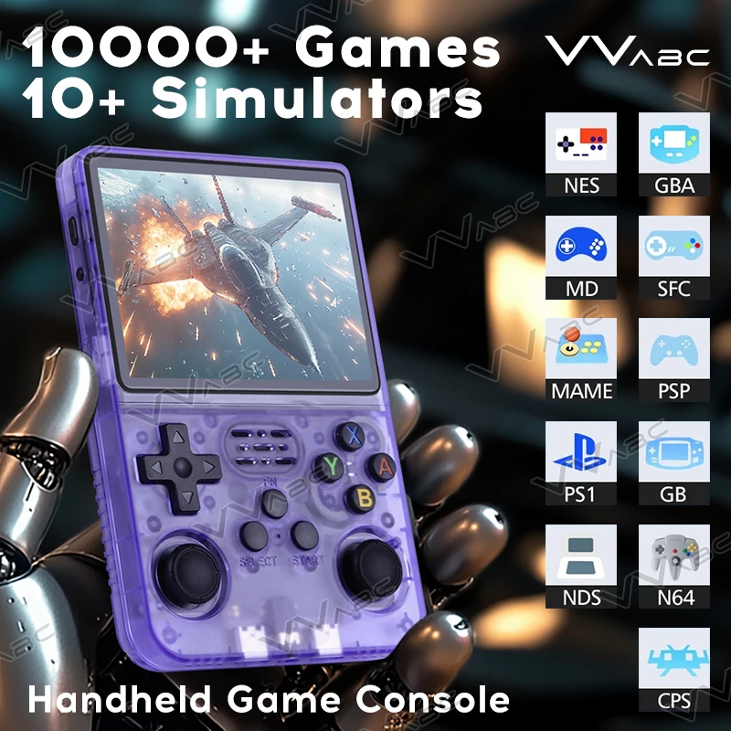 Портативная игровая консоль в стиле ретро