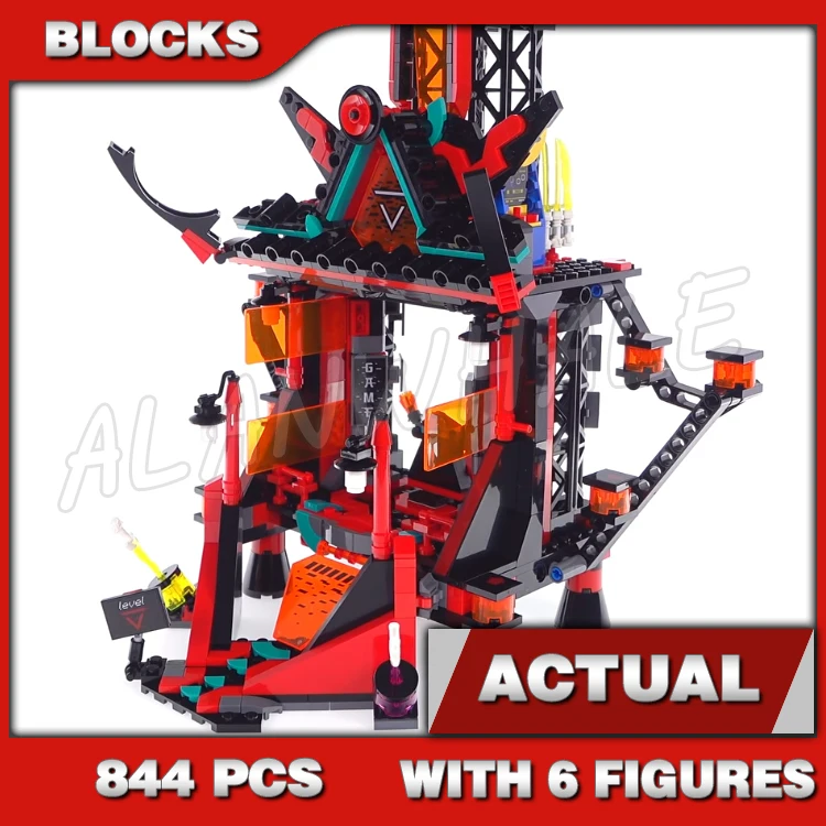 

844 шт. Shinobi Империя храм безумия престол унагами сушими ловушки 11489 наборы строительных блоков подарки совместимы с моделью