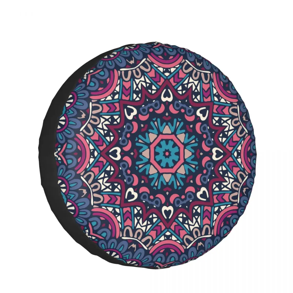 

Spare Wheel Tire Cover Case Pouch Protector Tribal Vintage Ethnic Mandala Car Tyres for Jeep Hummer 14 /15/16/17 Inch