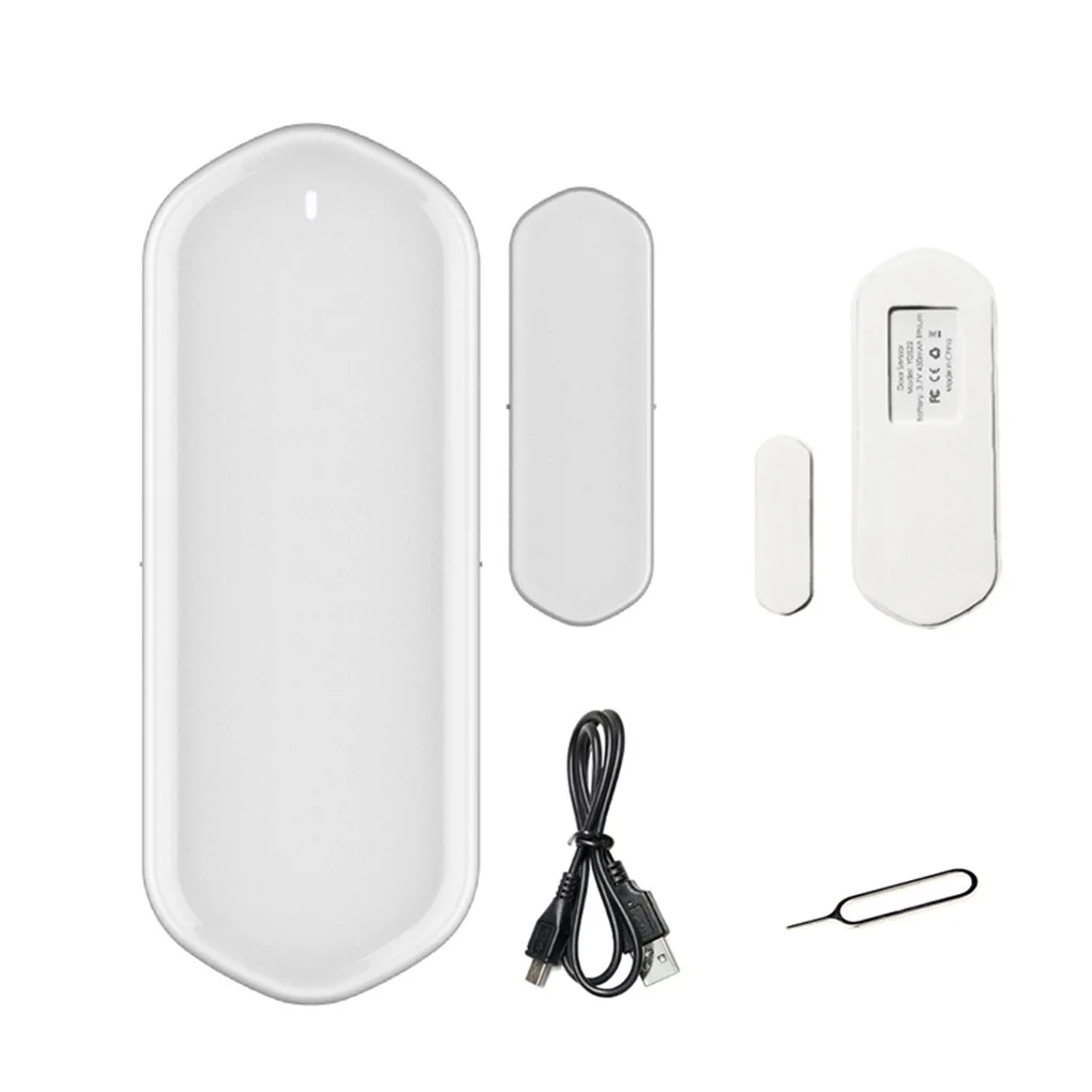 

Tuya Door Detector WiFi Door Open Close Sensor Smart Window Sensor Home Office Security System, WiFi