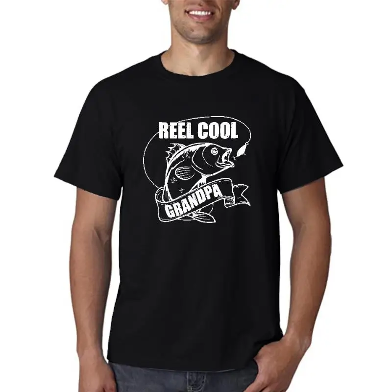 

Reel Cool Grandpa - Fishing Gift T Shirt For Dad or Grandpa Short-Sleeve Unisex T-Shirt