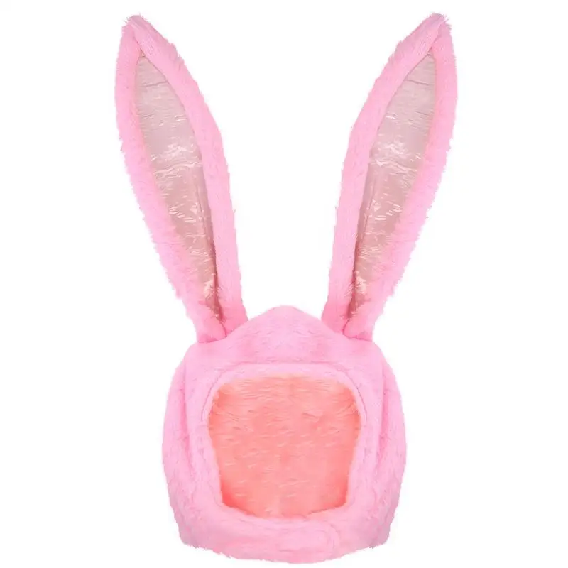 

Пасхальная шапка кролика с капюшоном с длинными ушами плюшевый кролик мультяшная шапка с животными головной убор для вечерние НКИ-искусств...