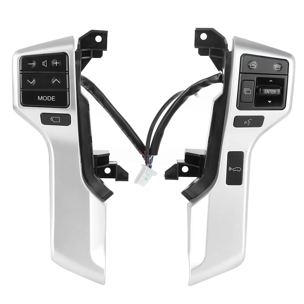 

Multifunction Steering Wheel Control Switch Bluetooth Audio 84250‑60180‑B0 Fit for Toyota Land Cruiser Prado