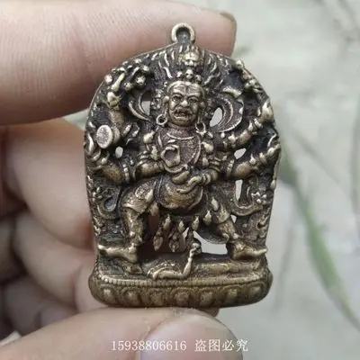 

Амулет дакокутиан из чистой латуни с изысканной имитацией, подвеска на шесть рук