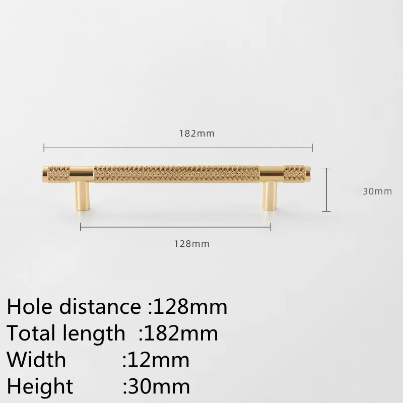 KK&FING Ручки для шкафов из алюминиевого сплава черные золотые