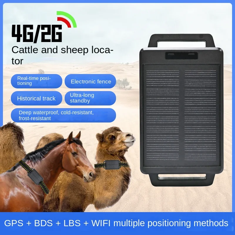 

GT080X-2G/4G Pet Locator GPS Tracker Waterproof Cattle and Sheep Electronic Positioning Tracker