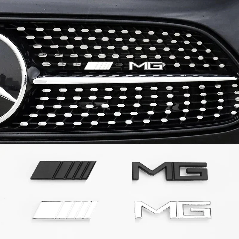 Для Mercedes Benz AMG Logo W204 W205 W210 W211 W212 W213 W167 W176 W463 GLC C63 G63 E63 1 шт. Передняя решетка Эмблема