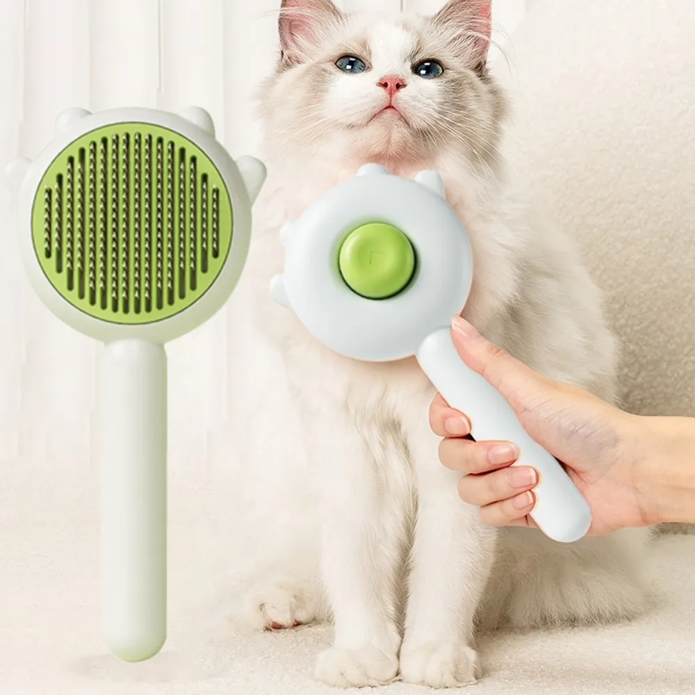 

Grooming Cat Hair Needle Scrapers Brush And Comb Remover Pet Hair Removal Massage Cat Pets Dog Cleaning Supplies Universal Cat