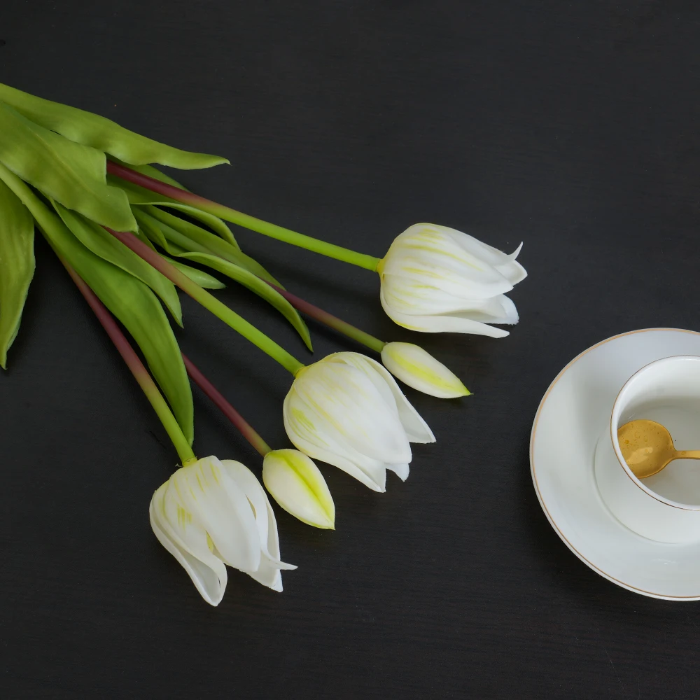 

Букет Тюльпанов Ко Дню Святого Валентина 2023 Года С Силиконовыми Наконечниками, Искусственные Цветы, Свадебный Декор