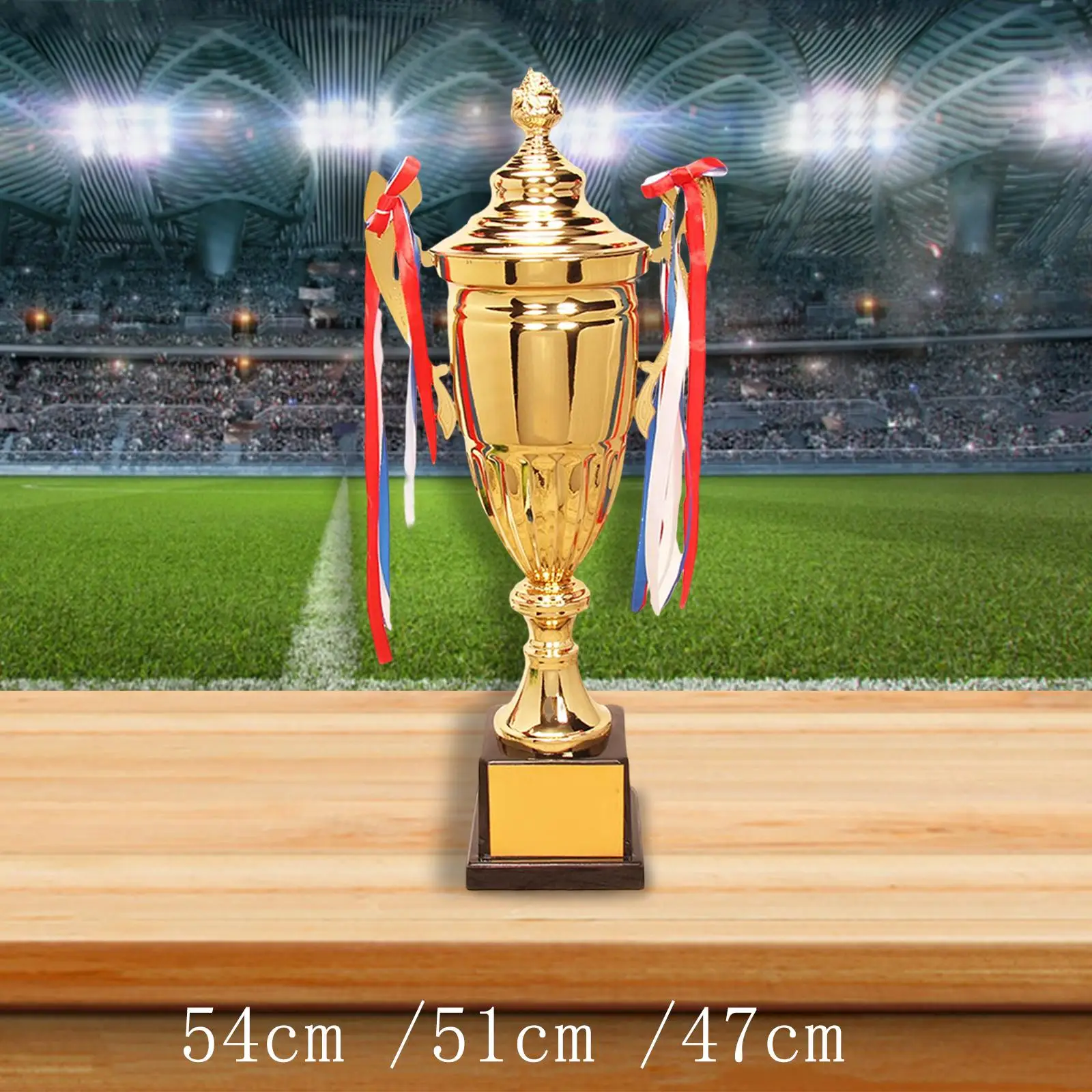 

Award Trophy Cup with Base for Soccer Football League Match Party Favors