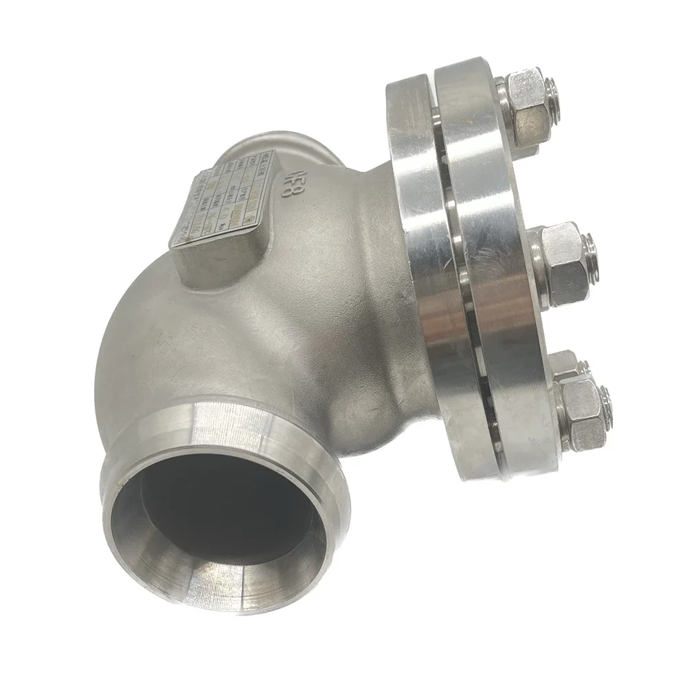 Криогенный обратный клапан поворотный шаровой для внесения СПГ