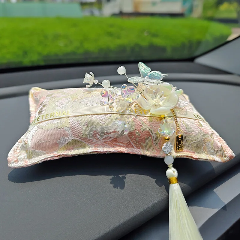 

Car Bamboo Charcoal Bag Fabric New Car Odor Removal Formaldehyde Aromatherapy Sachet Creative Car Interior Supplies