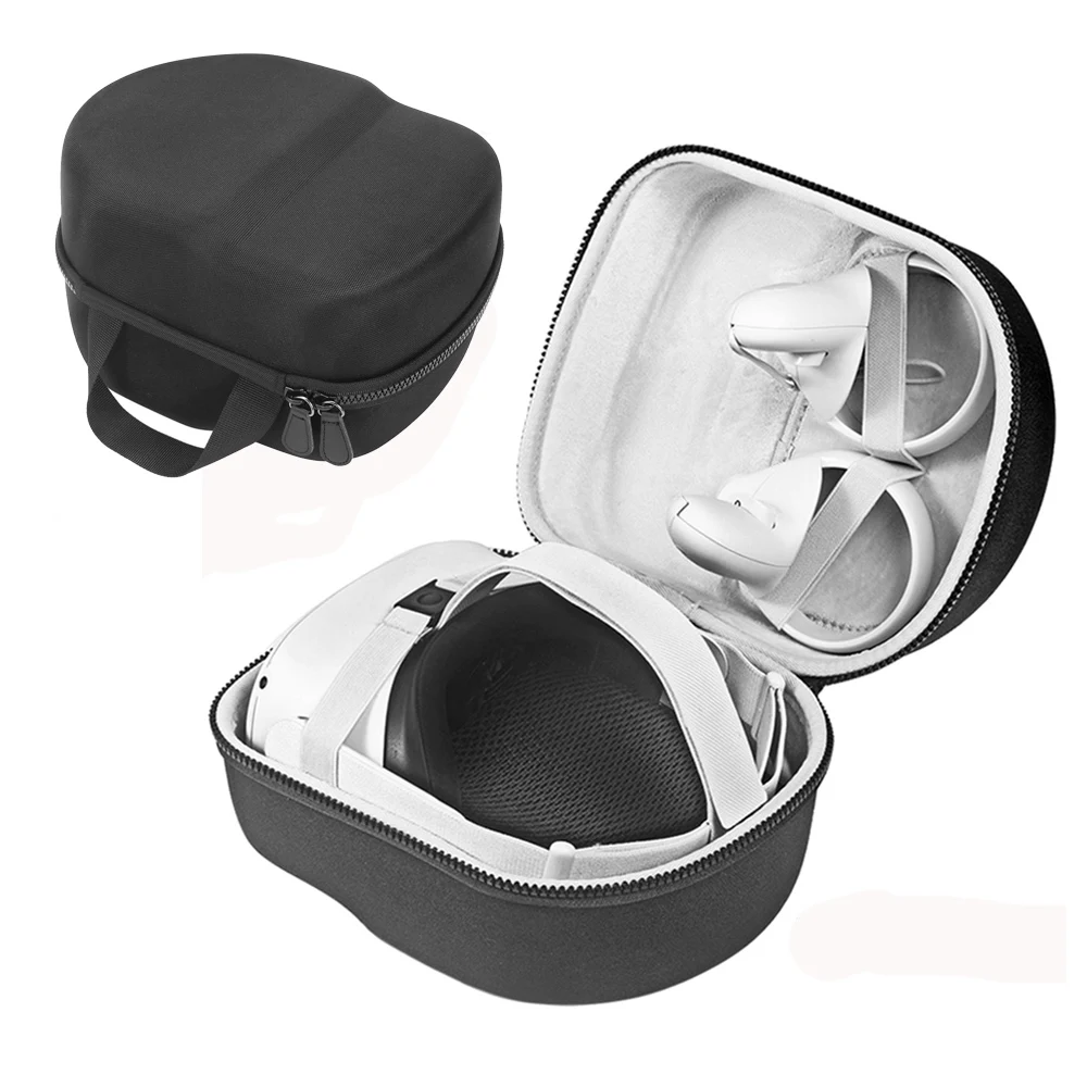 

Hard EVA Travel Storage Bag For Oculus Quest 2 VR Headset Portable Convenient Carrying Case VR Headset Controllers Accessories