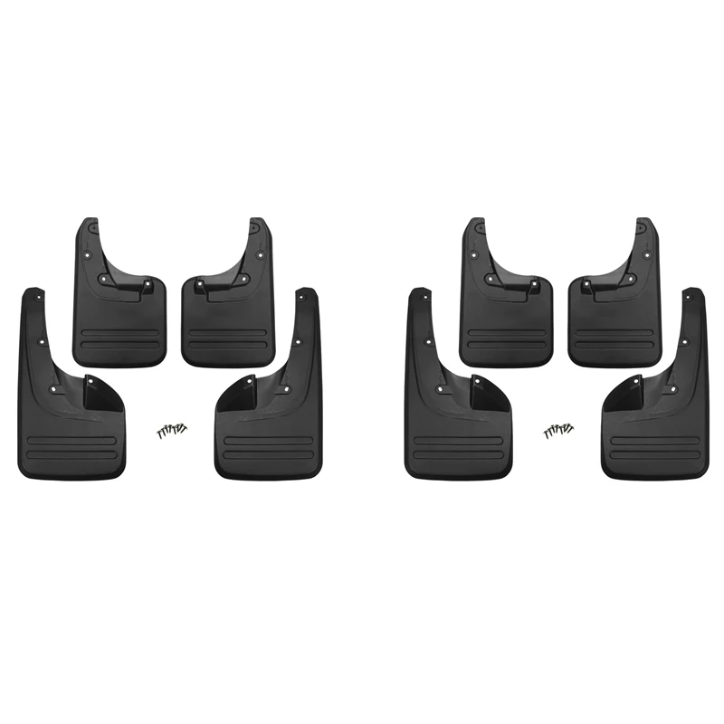 

8X Front & Rear Mud Flaps Splash Guards-Fender For Toyota Hilux Vigo 2005 - 2014