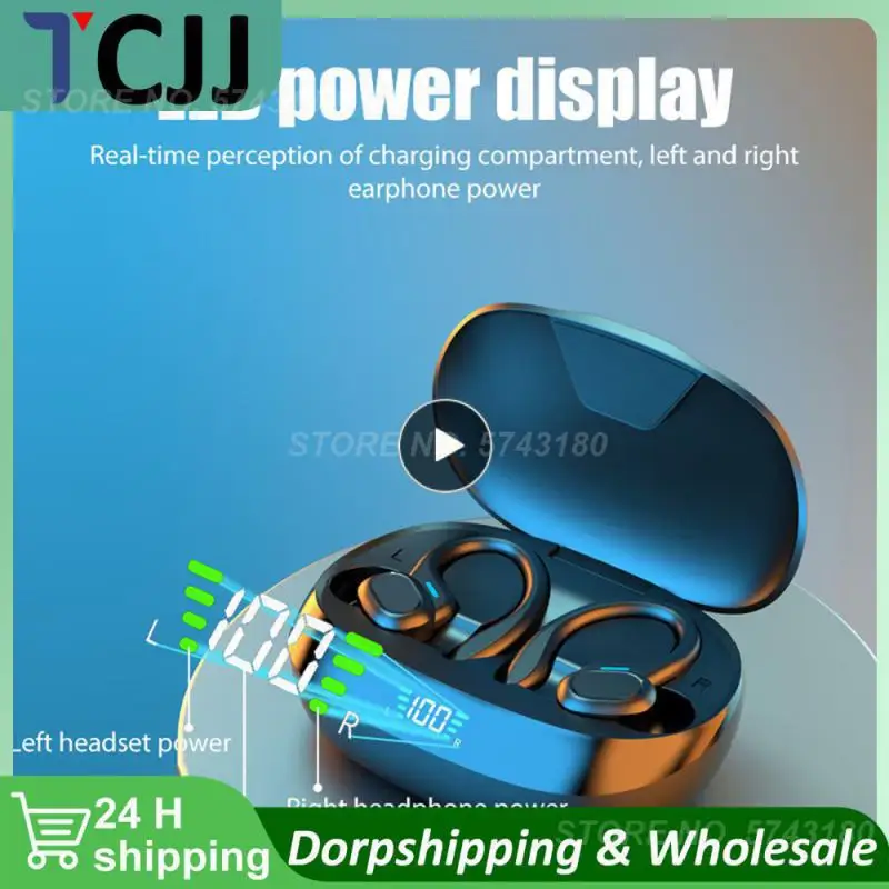 

1~6PCS Charging Interface Type-c Earphone Skin-friendly Stereo Surround Sound Touch Control Headset Business Earphones