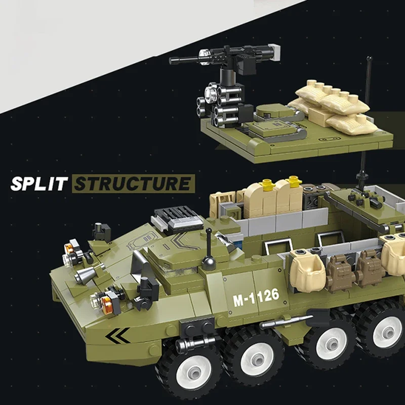 Идеальный Подарок 549 Шт. M1126 Военные Строительные Блоки Набор Игрушек Для