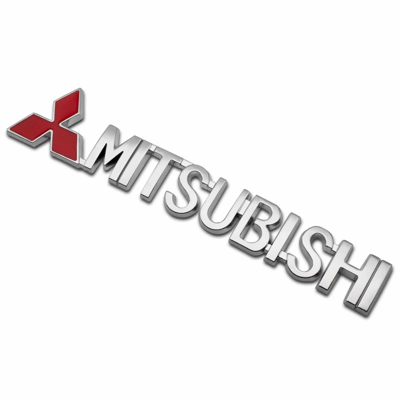

1 шт. Mitsubishi X Lancer EX Outlander L200 Pajero Ralliart металлическая наклейка на боковое крыло автомобиля, значок из сплава, авто логотип, наклейки на задний багажник