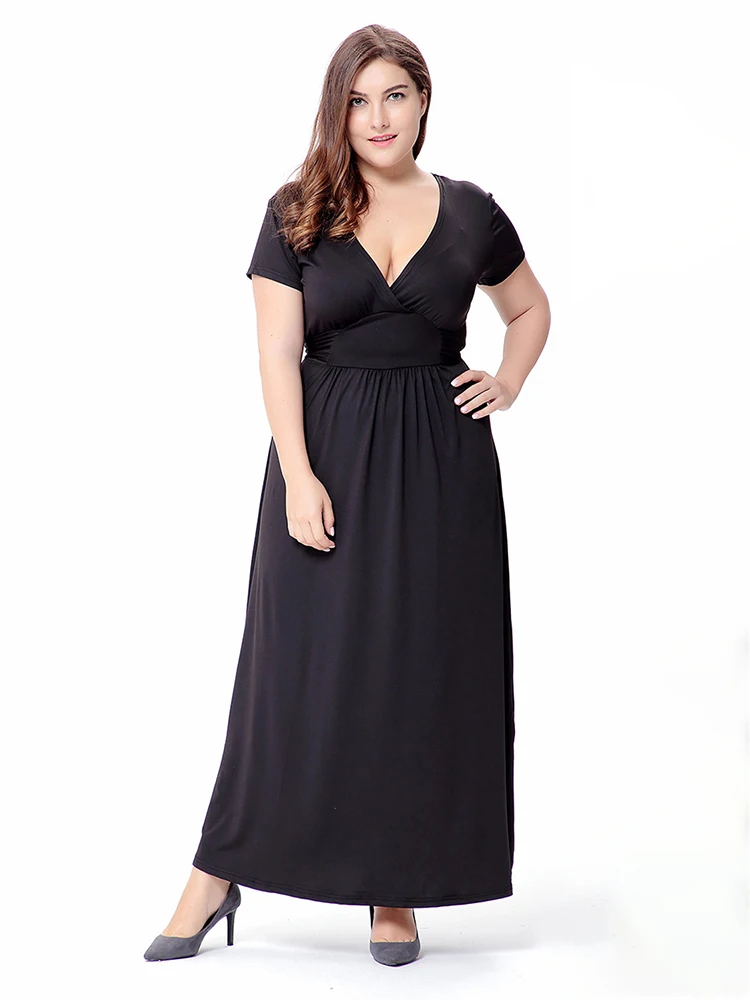 Рисунок 2 - Модное женское платье с V-образным вырезом