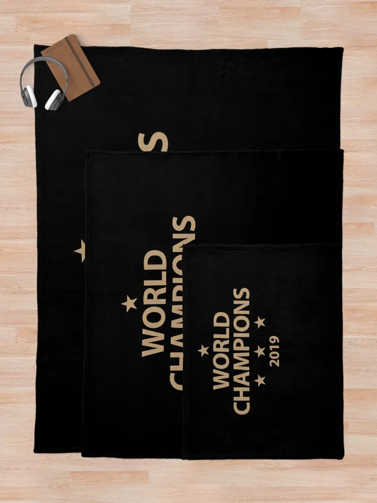 WORLD CHAMPIONS 2019 США - USWNT рубашковое одеяло мягкая фланелевая ткань дизайнерские