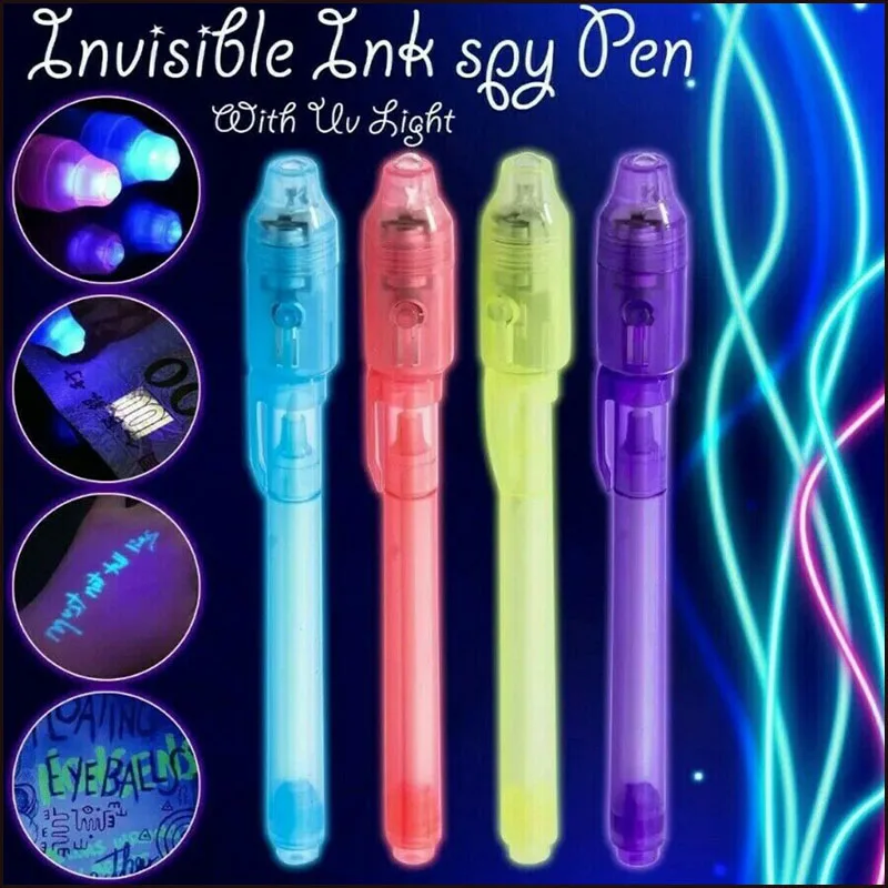 

Large Wholesale Invisible Ink Spy Magic Pens for Kid Party , for Writing Secret Message By DHL Express Fast Delivery