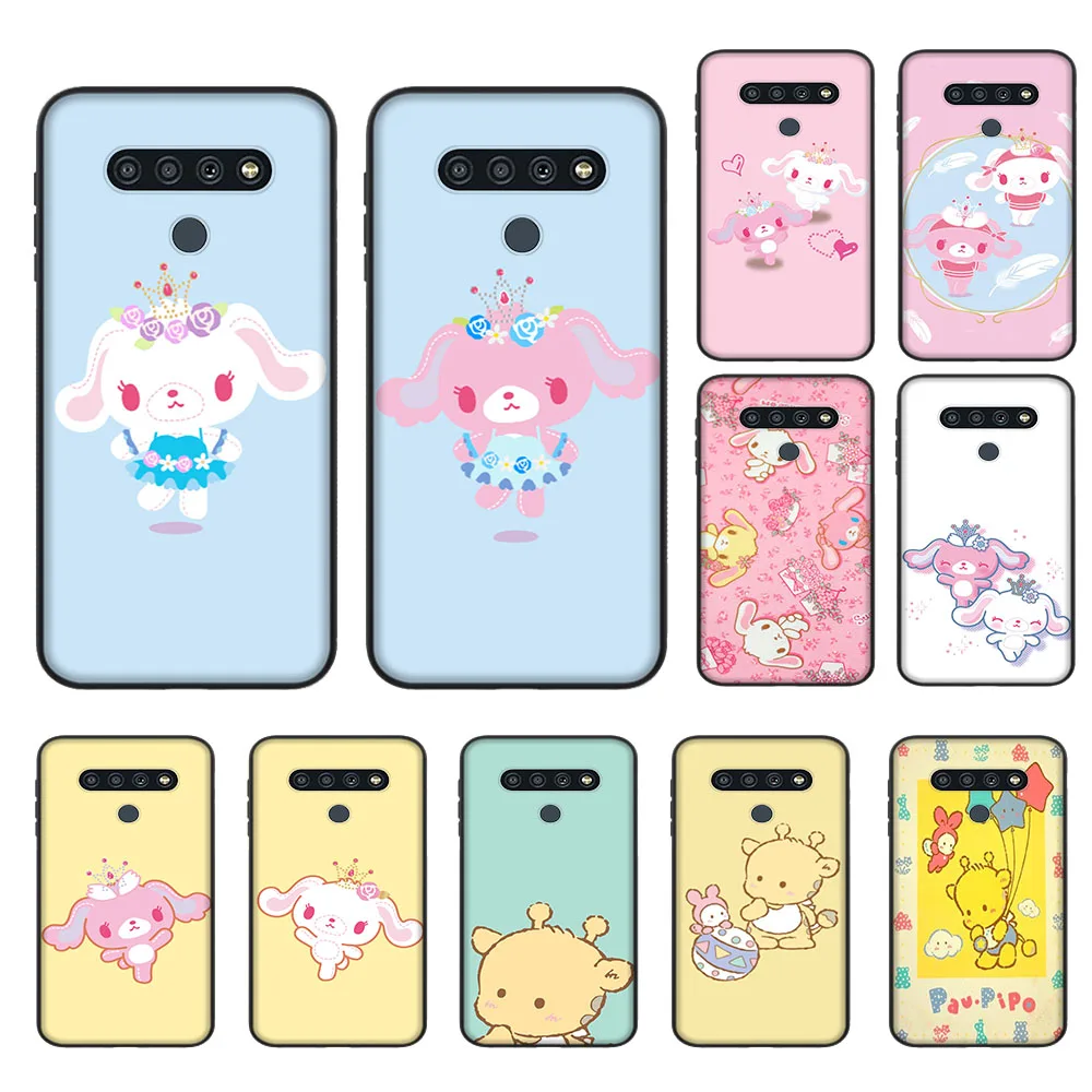 Paupipo SugarMinuet Cover for OPPO Reno 10 Pro 8 8T Plus Find X3 Neo 7Z 6Z Lite Black Phone Case