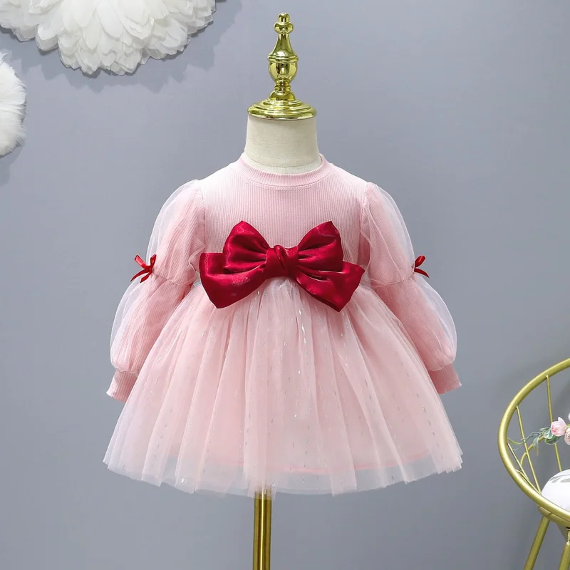

Baby Girls Dress Toddler Kids Clothes Princess Costume Cute Spring Autumn 1-6 Years Party Dresses for Girl Children's Clothing