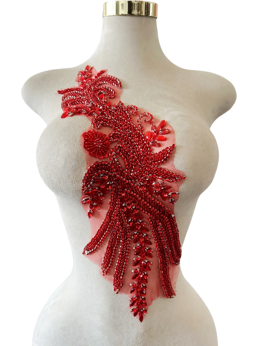 Т55Л # Чистый лиф ручной работы кружевная аппликация ручное шитье отделка из