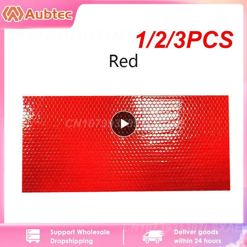 1/2/3 шт. светоотражающие наклейки для велосипеда