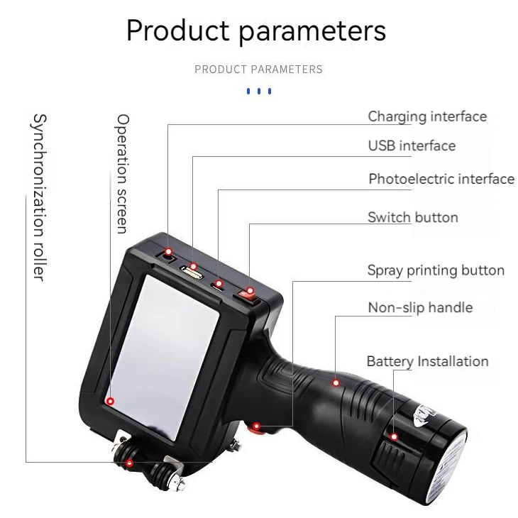 Полностью автоматический ручной онлайн-струйный принтер CJ780 маленький струйный