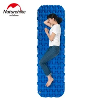 outdoor ultralight inflatable mattress portable camping single floatation bed moisture proof pad
