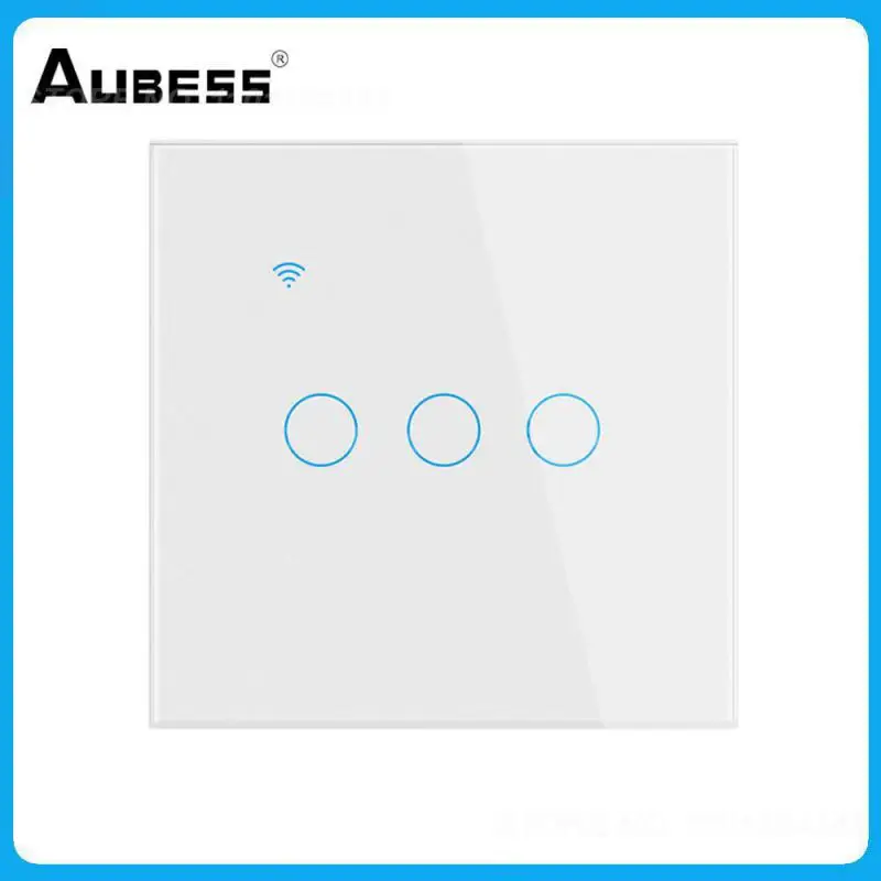 

Wall Button 3 Control Methods Support Alexa Google Home 1/2/3/4 Gang Wall Light Switches Hot Smart Touch Switch Tuya Wif New