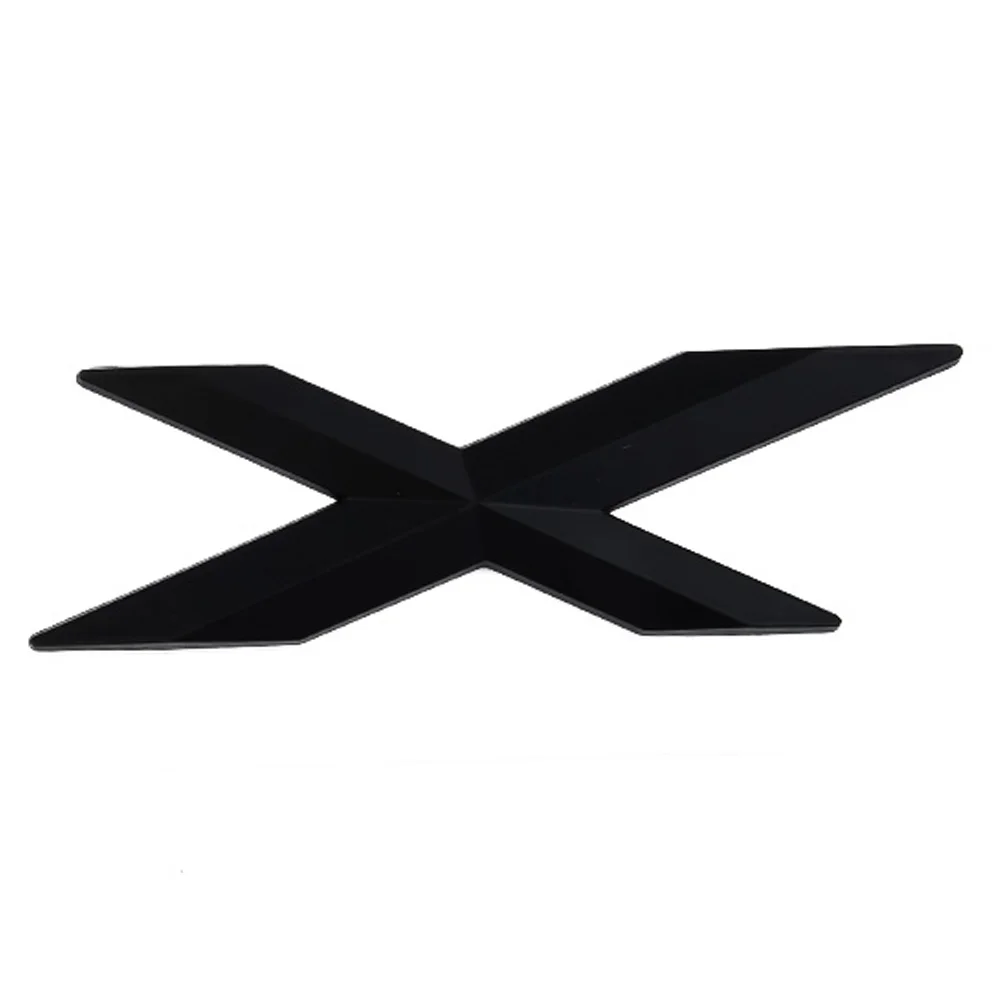 

For BMW X 5 E70 E53 F15 X/5 Letter Trunk Logo Rear Badge Sticker Black Black Car Stickers