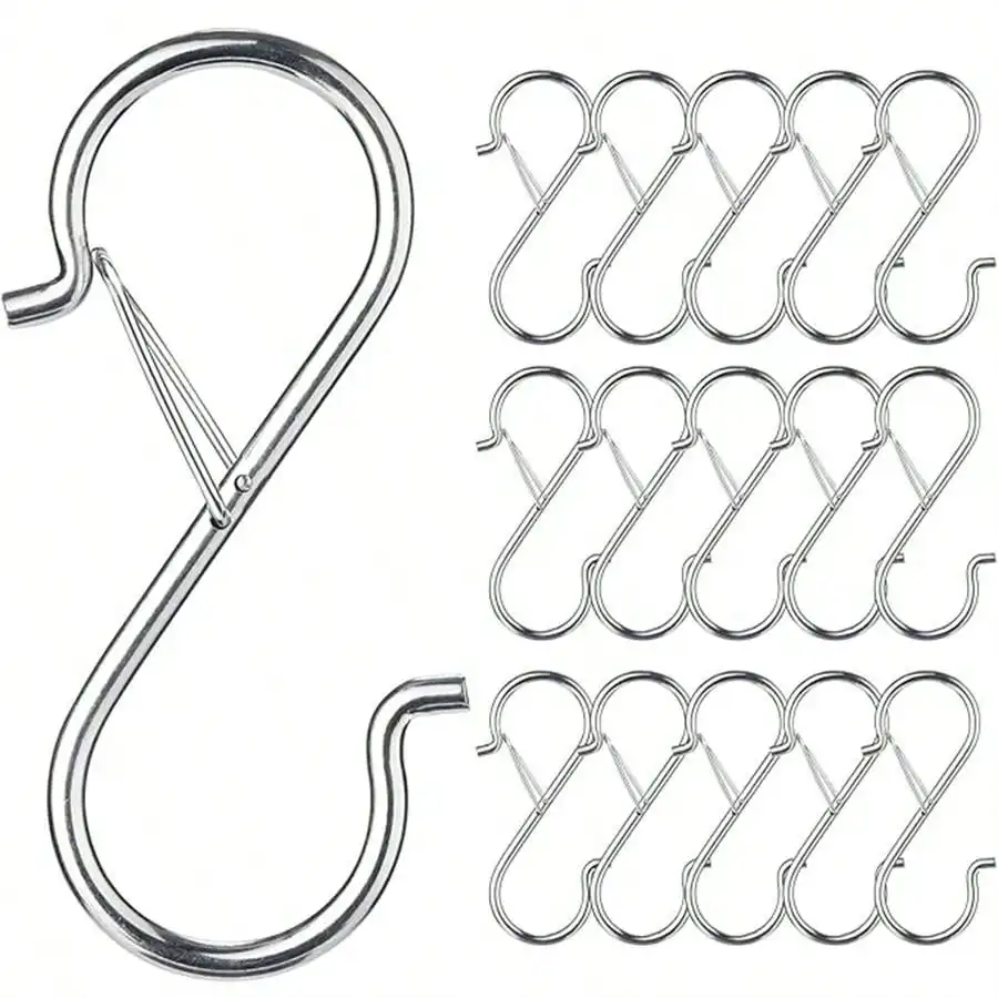 Металлические S-образные ветрозащитные крючки Kruk 5 шт. аксессуары для